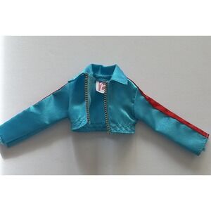 Generation Girl BARBIE DOLL Clothes: Dance Party skater TORI BLUE SATIN JACKET